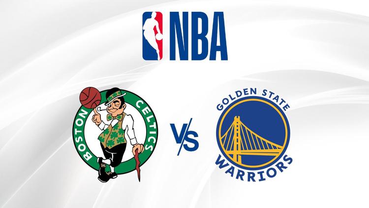 Постер Boston Celtics / Golden State Warriors NBA 2023/2024 Saison régulière