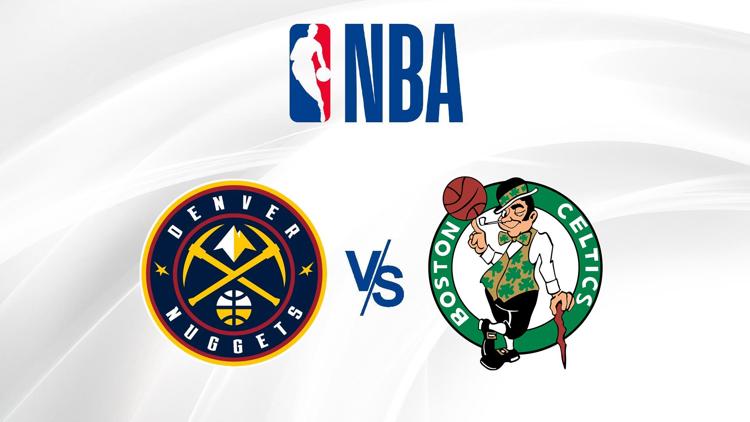 Постер Denver Nuggets / Boston Celtics NBA 2023/2024 Saison régulière