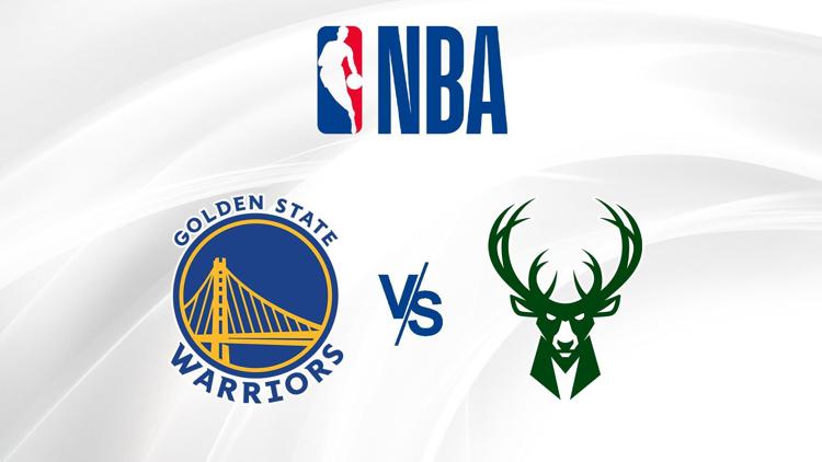 Постер Golden State Warriors / Milwaukee Bucks NBA 2023/2024 Saison régulière