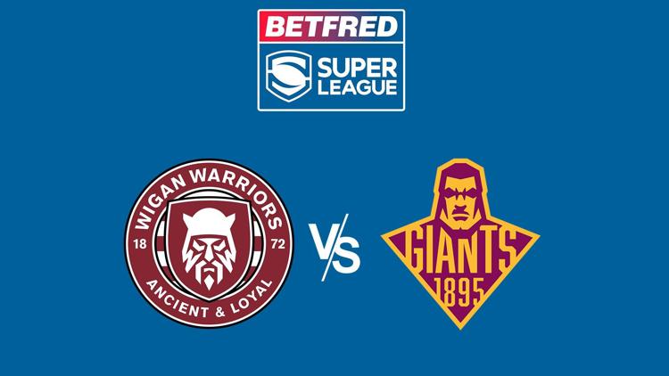 Постер Super League Rugby Wigan Warriors v Huddersfield Giants