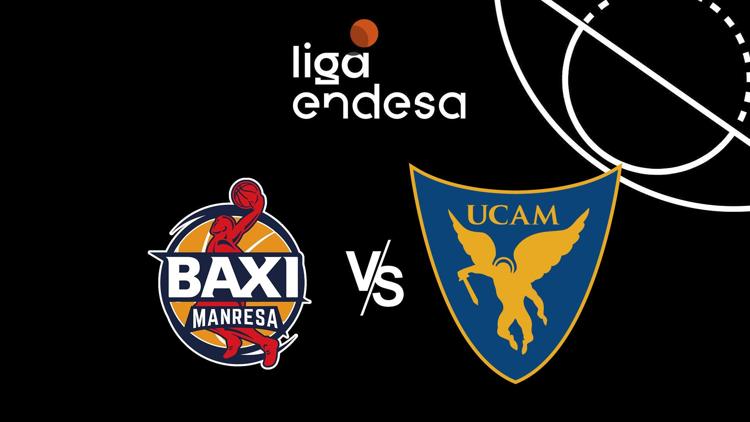 Постер Basketbols. Basketbols: ACB league. 2023/2024: BAXI Manresa - UCAM Murcia