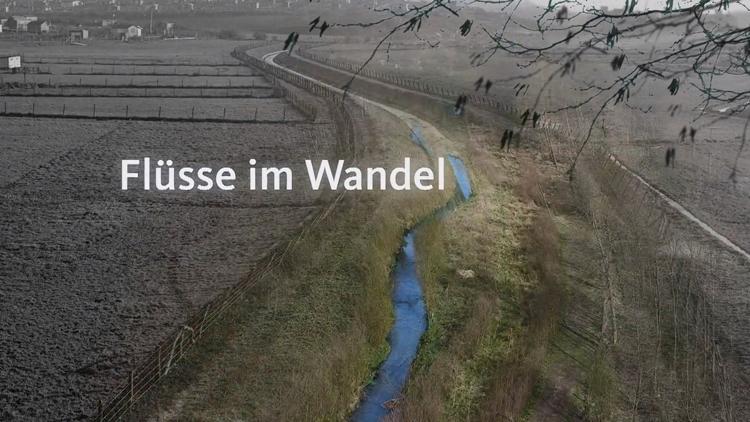 Постер Flüsse im Wandel