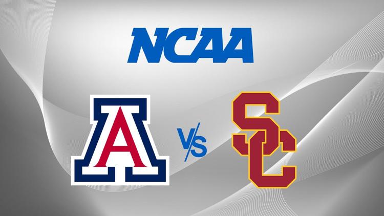 Постер Basketbols: NCAA. 2023/2024 Arizona-USC