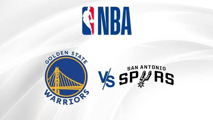 Постер Basketbols: NBA. 2023/2024 Warriors - Spurs