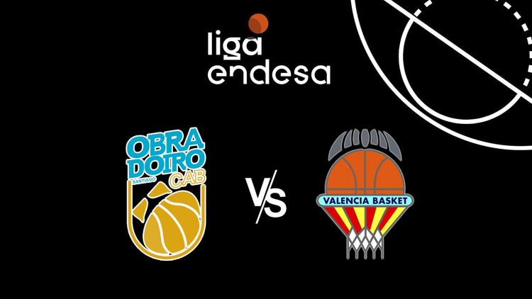 Постер Basketbols: ACB league. 2023/2024 Monbus Obradoiro - Valencia Basket