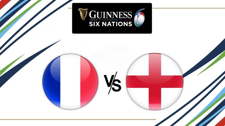 Постер Six Nations France v England