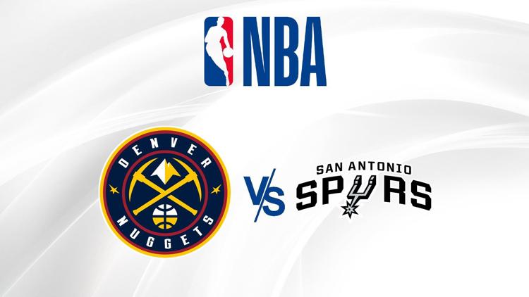 Постер Basketbols: NBA. 2023/2024 Nuggets - Spurs