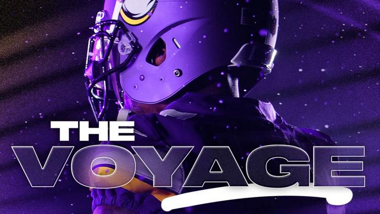 Постер Minnesota Vikings' The Voyage