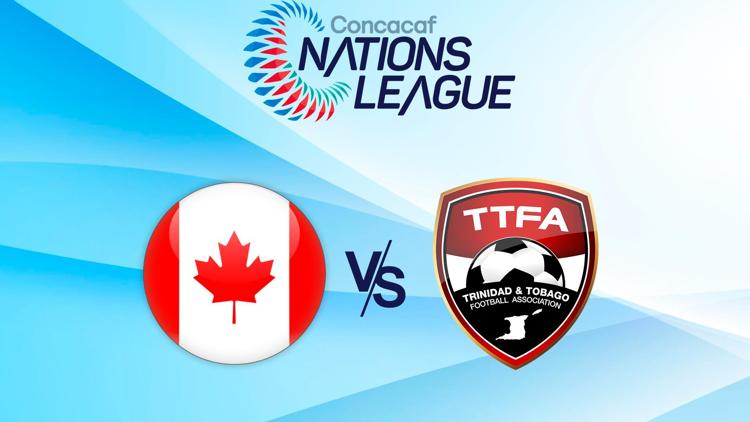 Постер Concacaf Nations League Soccer Canada vs. Trinidad and Tobago