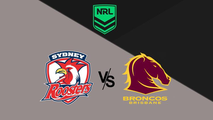 Постер NRL Sydney Roosters v Brisbane Broncos