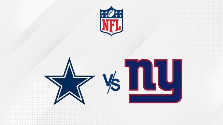 Постер NFL Football. Dallas Cowboys at New York Giants