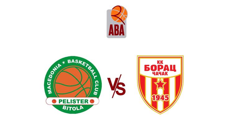 Постер KK Pelister - SKK Borac. ABA 2. Liga