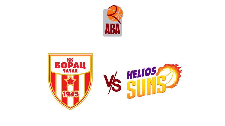 Постер SKK Borac - Helios Suns. ABA 2. Liga