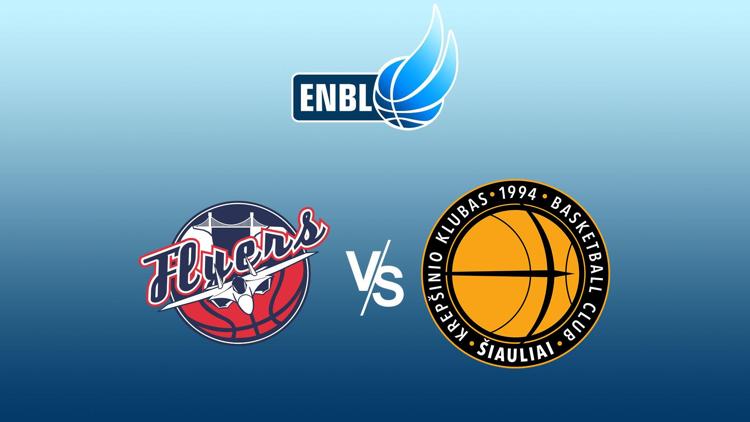 Постер Ketvirtfinalis. Bristol Flyers - BC Šiauliai. Šiaurės Europos krepšinio lyga