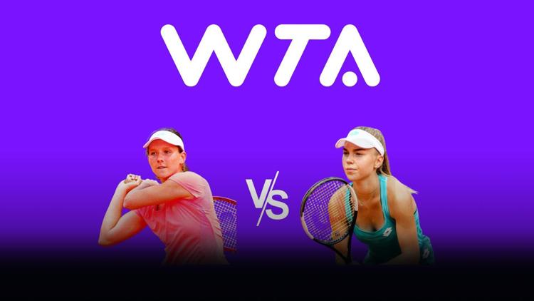 Постер Tennis : Tournoi WTA de Miami. Varvara Gracheva / Maria Timofeeva