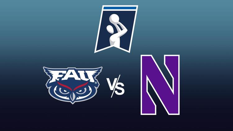 Постер Basket.ball : NCAA. Florida Atlantic / Northwestern