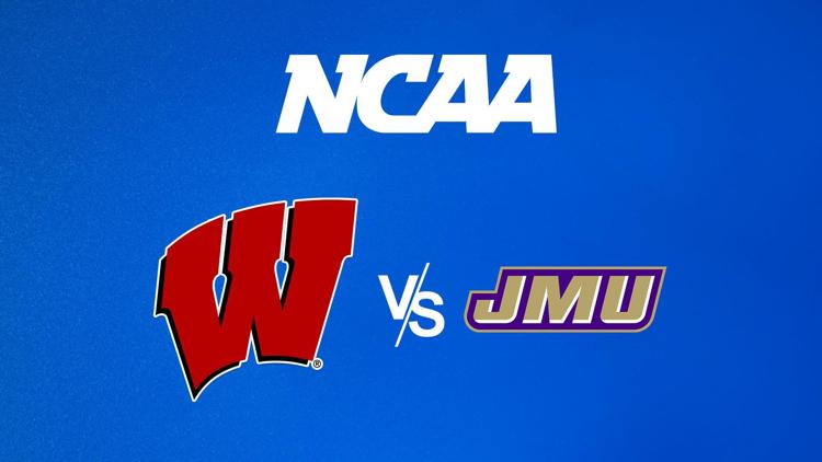 Постер NCAA Men's Basketball Tournament Wisconsin vs. James Madison