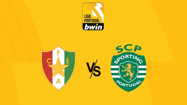 Постер Portugalijos «Liga Portugal» futbolo lyga: Estrela - Sporting CP