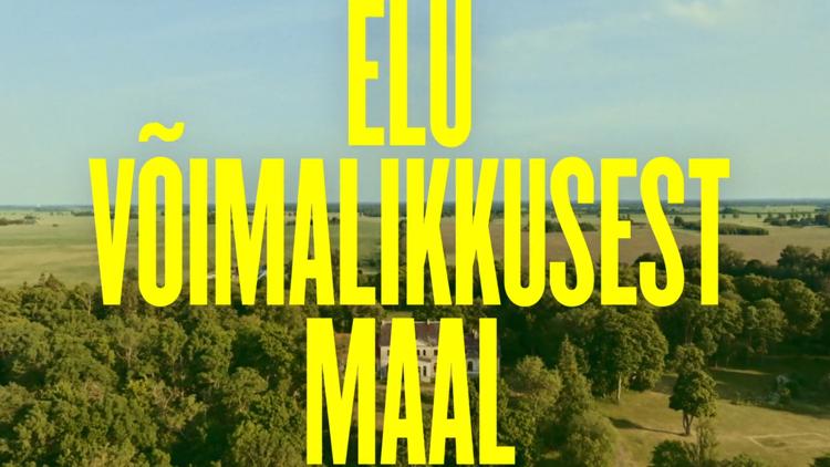 Постер Elu võimalikkusest maal