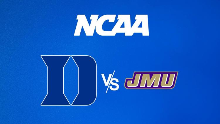 Постер NCAA Men's Basketball Tournament Duke vs. James Madison