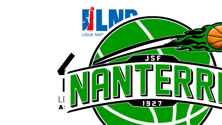 Постер Lyon-Villeurbanne - Nanterre. Prancūzijos LNB krepšinio lyga