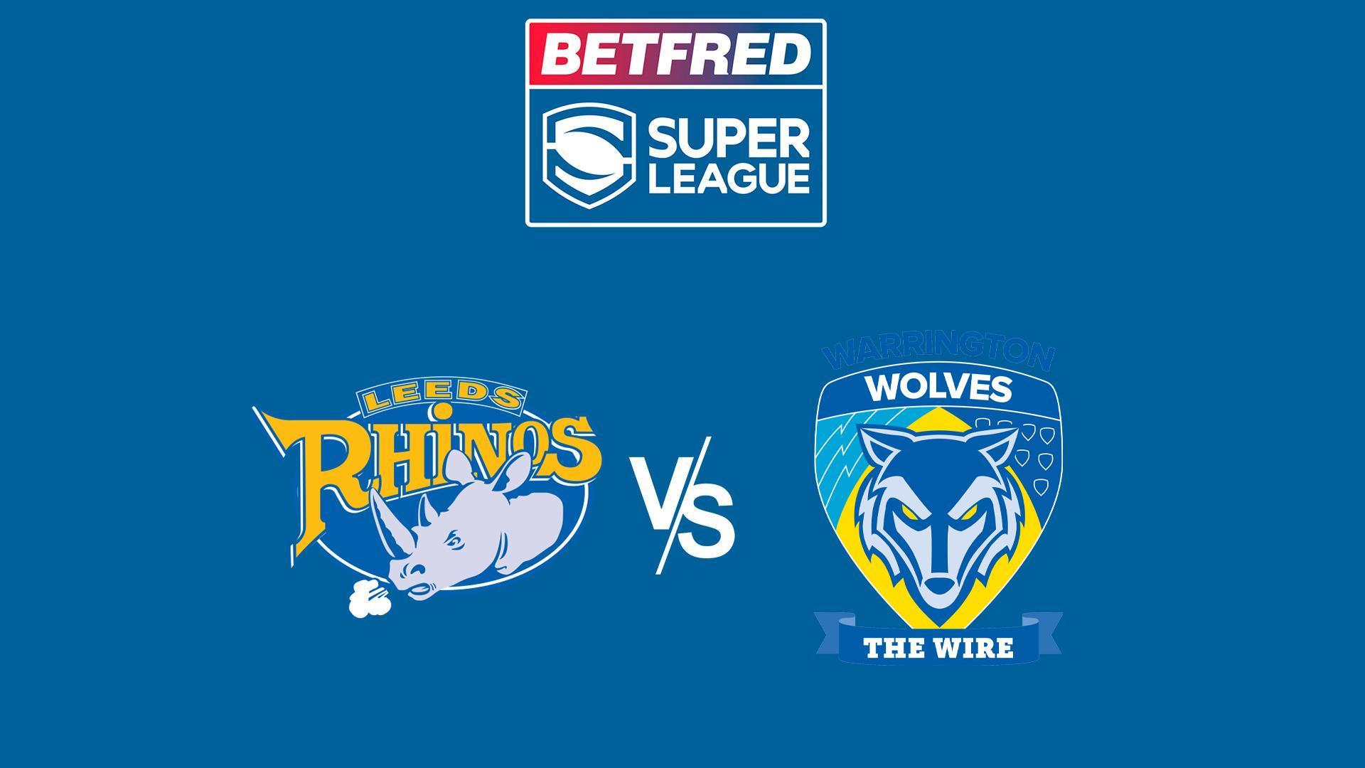 Betfred Super League. Leeds v Warrington (betfred-super-league-leeds-v-warrington) Спорт