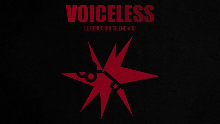 Постер Voiceless, el genocidio silenciado