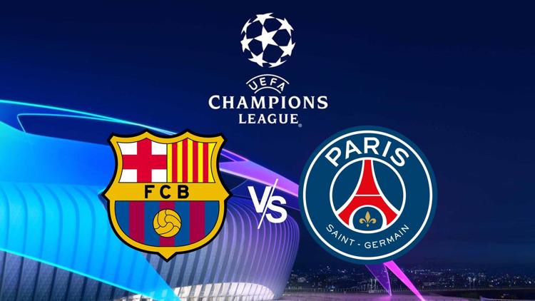 Постер FC Barcelone / Paris SG