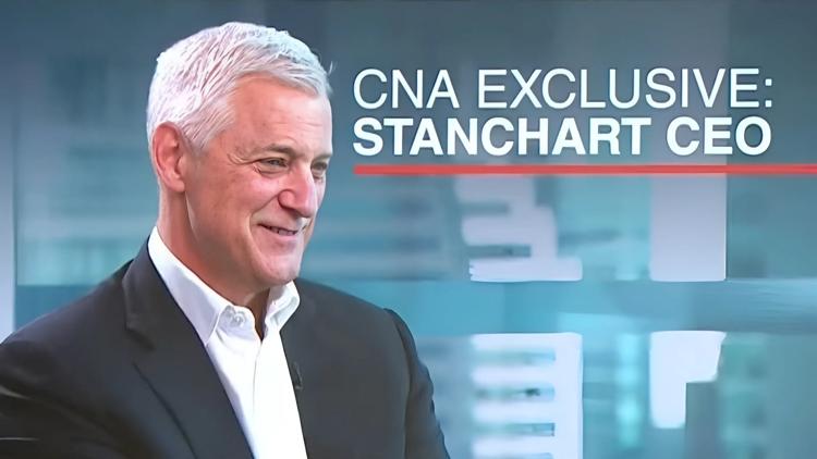 Постер CNA Exclusive with StanChart CEO