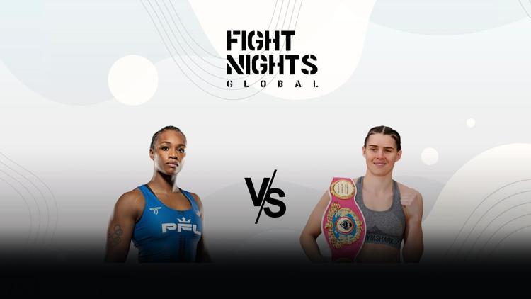 Постер Fight Night. Claressa Shields v Savannah Marshall