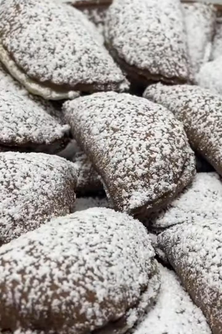 Песочное печенье с заварным кремом (pesochnoe-pechene-s-zavarnym-kremom) Досуг, хобби