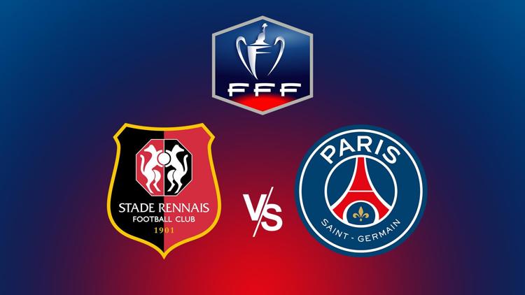 Постер French Cup Soccer. Final: Stade Rennais FC vs. Paris Saint-Germain FC