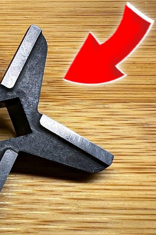 Простой лайфхак, который поможет заточить нож для мясорубки (prostoj-lajfhak-kotoryj-pomozhet-zatochit-nozh-dlja-mjasorubki) Досуг, хобби