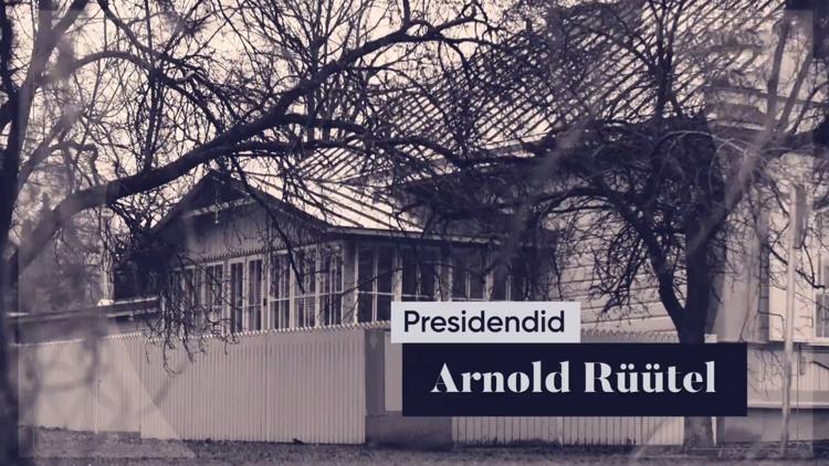 Постер Presidendid. Arnold Rüütel