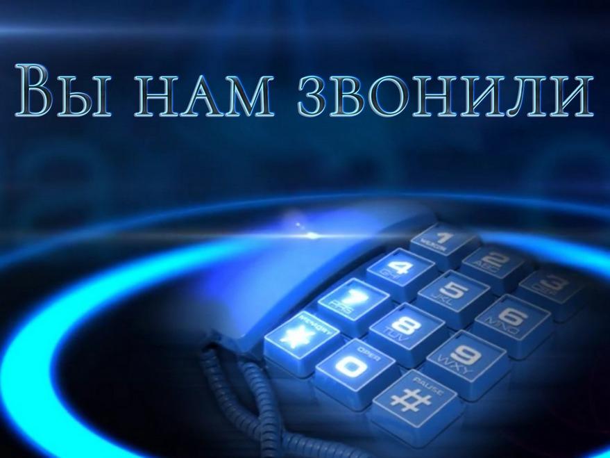 Вы нам звонили (vy-nam-zvonili) Ток-шоу