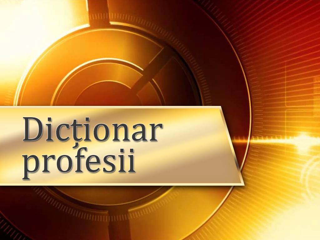 Dicționar profesii (dicionar-profesii) Познавательное