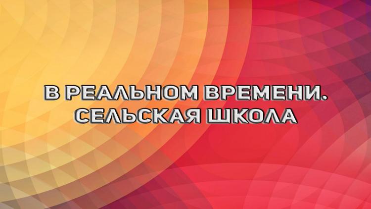 Постер В реальном времени. Сельская школа