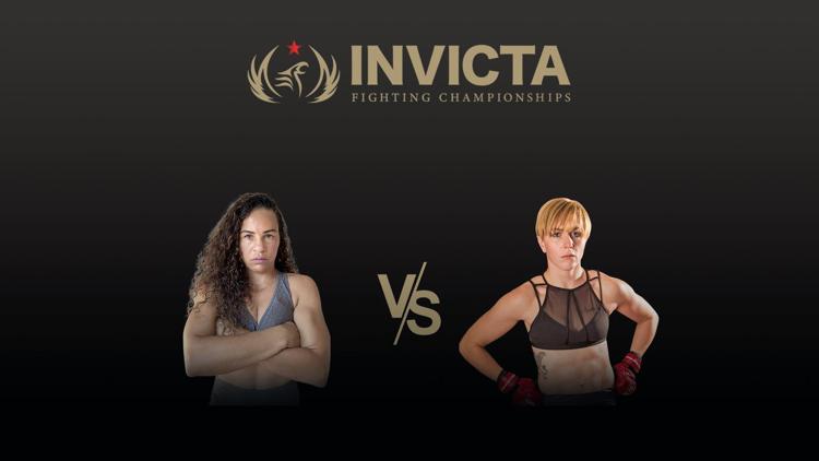 Постер Смешанные единоборства. INVICTA FC 55. Талита Бернардо против Ольги Рубин. Трансляция из США