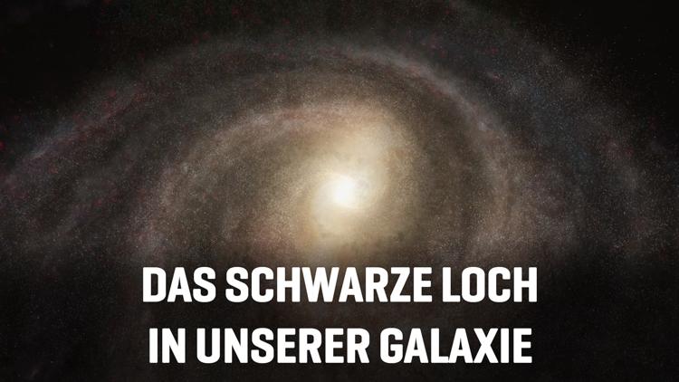 Постер Das schwarze Loch in unserer Galaxie