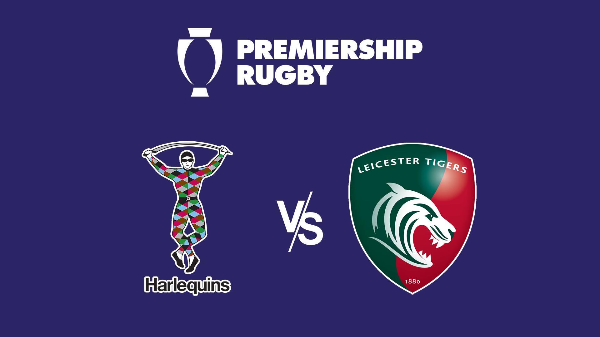 Gallagher Premiership Rugby Union Harlequins v Leicester Tigers (gallagher-premiership-rugby-union-harlequins-v-leicester-tigers) Спорт