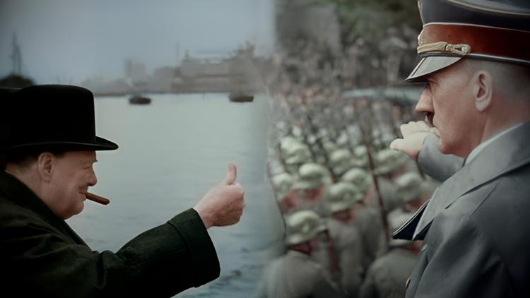 Постер Hitler & Churchill: The Eagle & The Lion