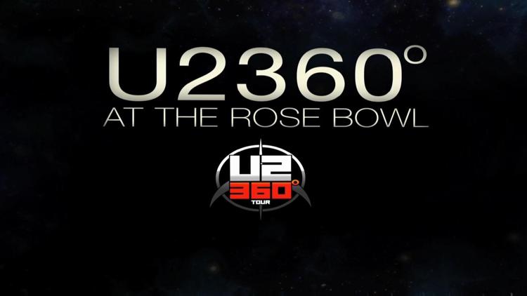 Постер U2: 360° at the Rose Bowl