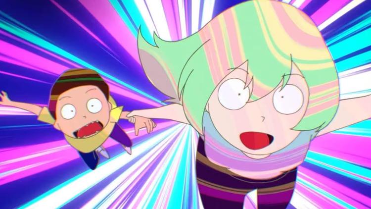 Постер Rick and Morty: The Anime