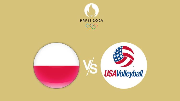 Постер IO Paryż 2024 - Siatkówka mężczyzn-1/2F: Polska - USA