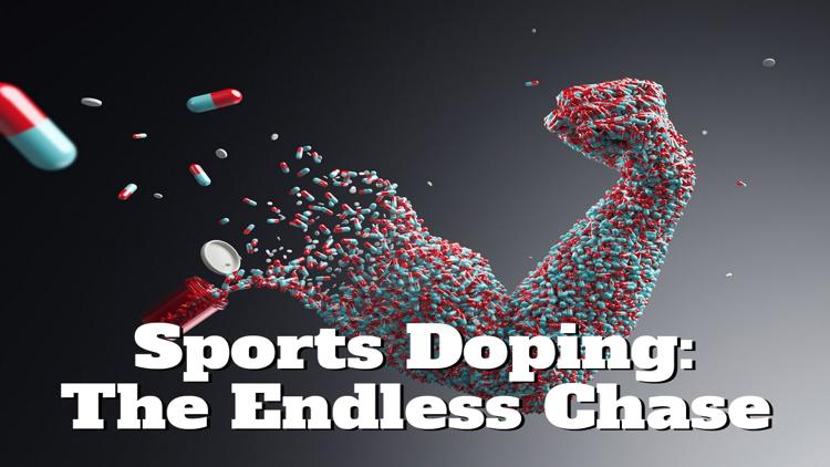 Постер Sports Doping: The Endless Chase