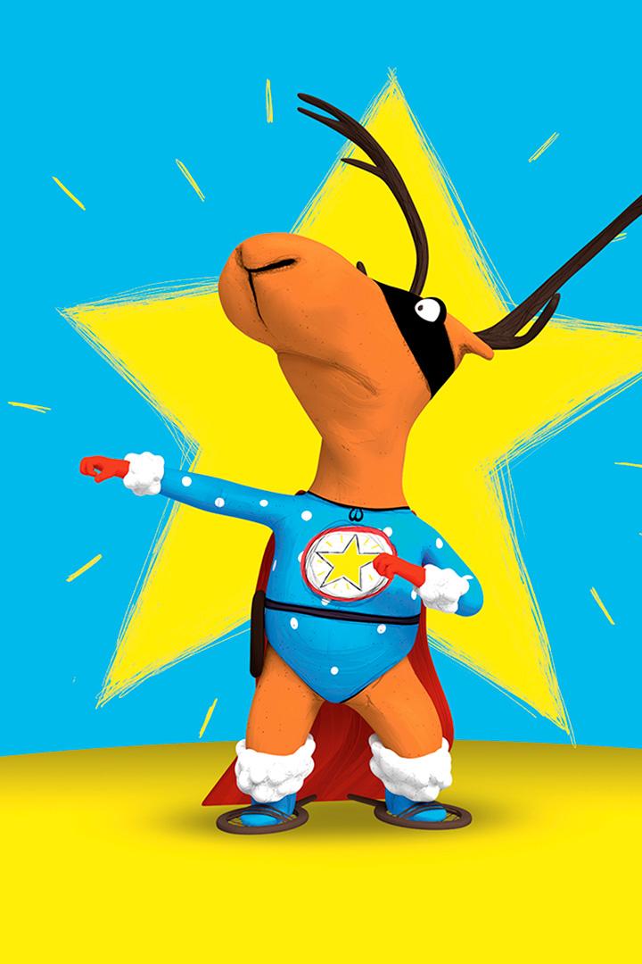 Super Caribou (super-caribou) Мультсериал 2019