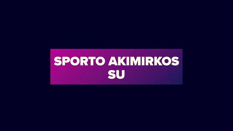 Постер Sporto akimirkos su LRT