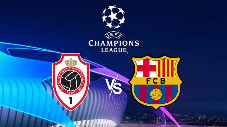 Постер Royal Antwerp / FC Barcelone Football : Ligue des champions