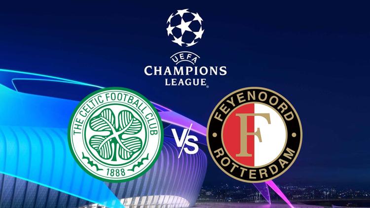 Постер Football : Ligue des champions. Celtic Glasgow / Feyenoord Rotterdam