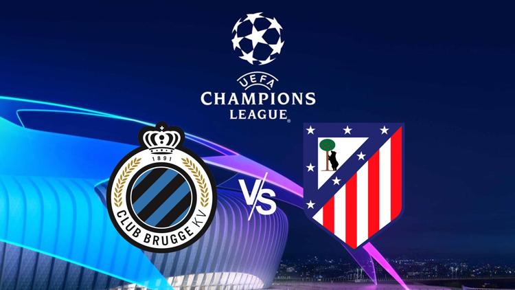 Постер Liga Šampiona: Club Brugge - Atlético Madrid